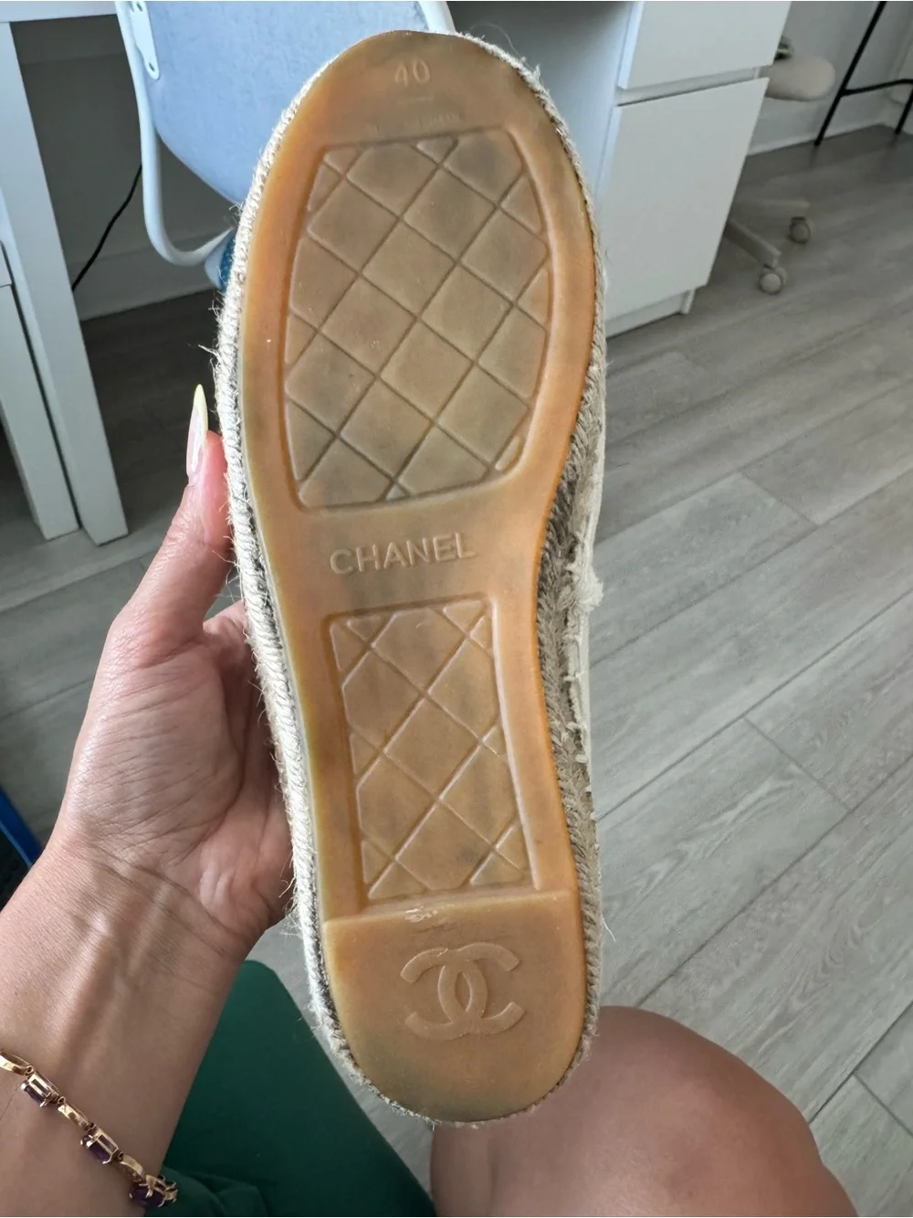 Chanel Canvas Espadrilles